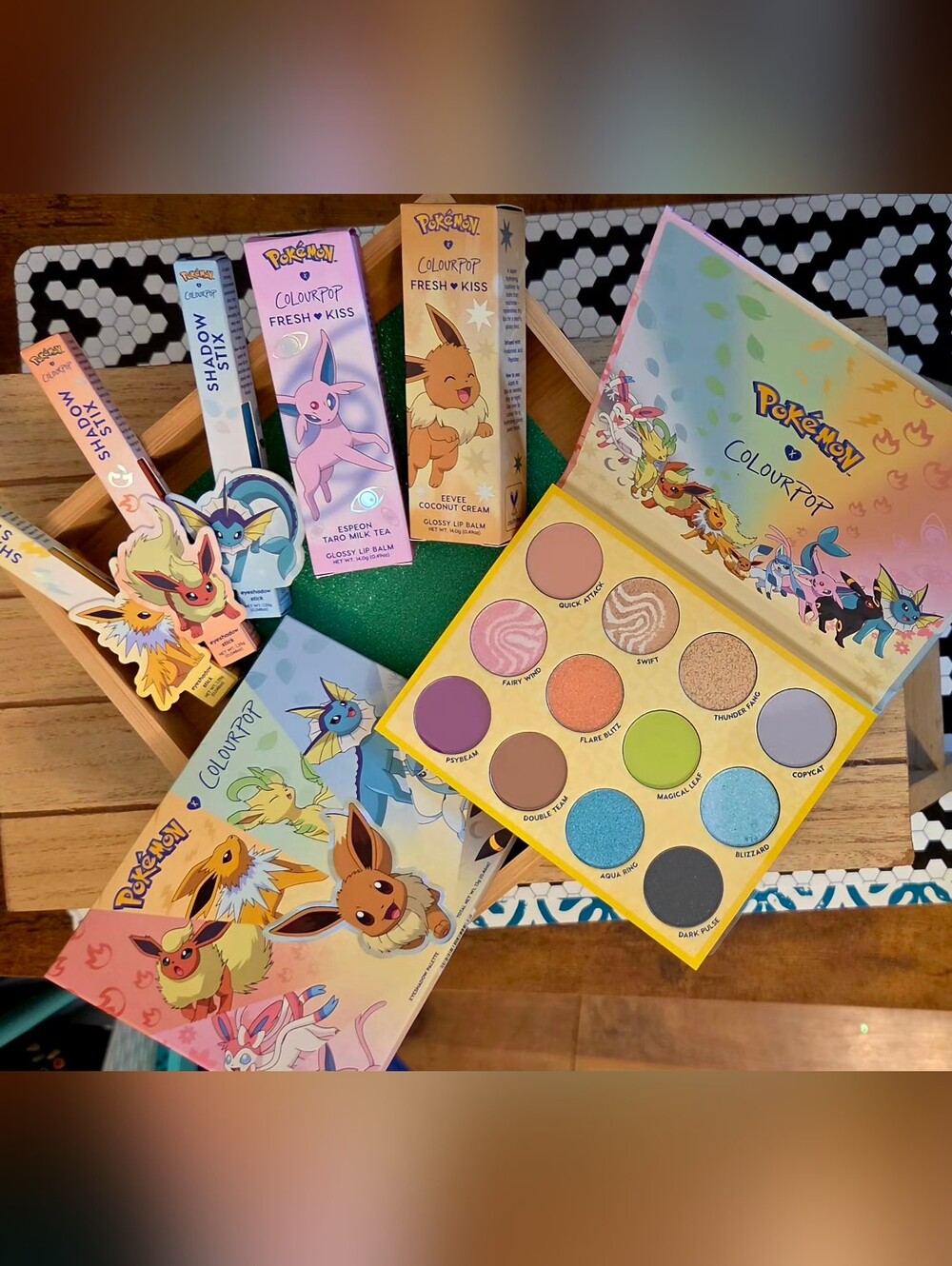 Colourpop Pokemon Eeveelution Bundle